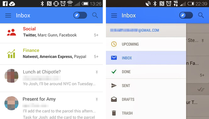 Leaked screenshots of the new UI for Google called Quantum Paper